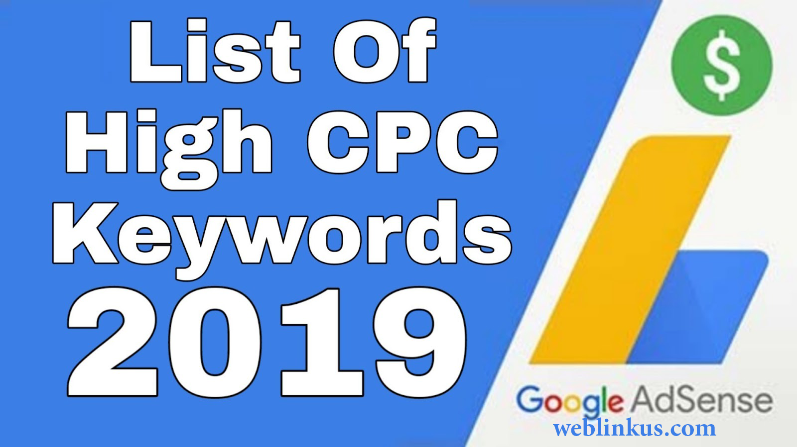 The highest CPC keywords
